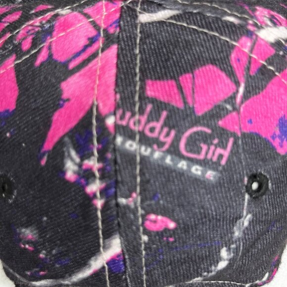 NWTF National Wild Turkey Foundation Womens Hat Cap Pink Black Size OS - Picture 9 of 10